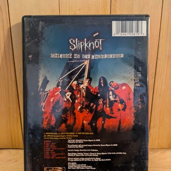 Slipknot 'Welcome to Our Neighborhood' DVD Pre-owned - Picture 3 of 6